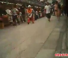 Candid white shorts and beautiful leg