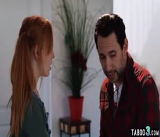 Stepdad offers his teen stepdaughters Madi Collins ass to a social worker