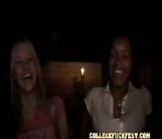 College lesbians licking each other out