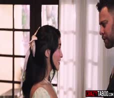 Hot strange girl Jane Wilde came and fucks couple and guys wife liked it