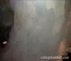 Coed party teen fucks cock after fingering