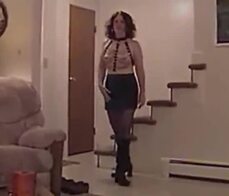 Mom sucks big young cock