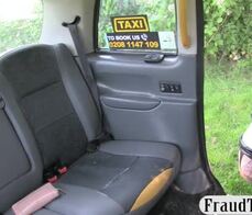 Beautiful MILF anal fucked in the taxi