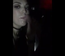 Hot girl at gloryhole