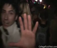 Coed wet t shirt comp turns hardcore