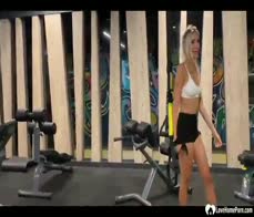 Blonde at the gym wanted to suck dick