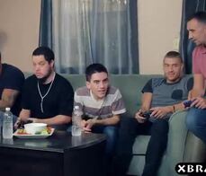 Mom gangbanged and DP fucked at this birthday party