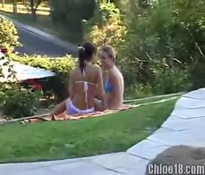 Amateur lesbo teen licking pussy