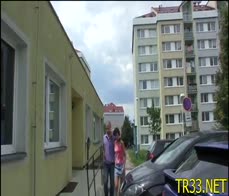 Curvaceous chick rides a massive long sword