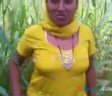 Indian fuck in a corn camp
