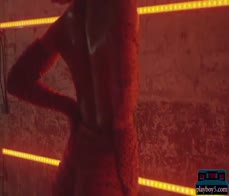 Hot black MILF Precious Milan exposes nude body in this softcore porn video