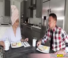 Stepma said todays breakfast is anal sex Who am I to argue with her especially when she is horny