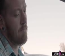 Hot latina MILF Victoria Voxxx dressing up as his wife just like he wanted