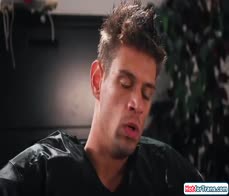 Am I in trouble I asked my busty shemale coach Brittney Kade