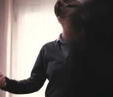 Tattooed teen wanted to feel a big cock in her asshole