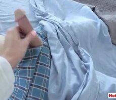 My frustrated MILf stepmom woke me up and fucked me