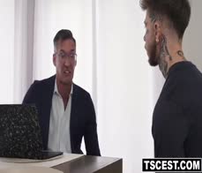 Silver Steele wanted to take it nice and easy fucking Atlas Alexander gay pussy