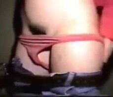 Girl flashing hot bush and behind at festival