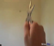 Britney Blue with teen body Hardcore