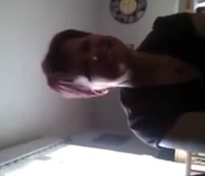 Real stepmom secrete blowjob handjob