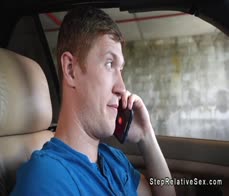 Big cock guy fucks tanned big tits stepsister