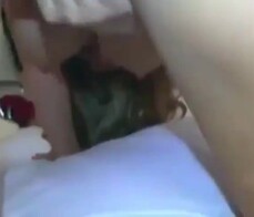 Coed having multiple anal orgasms