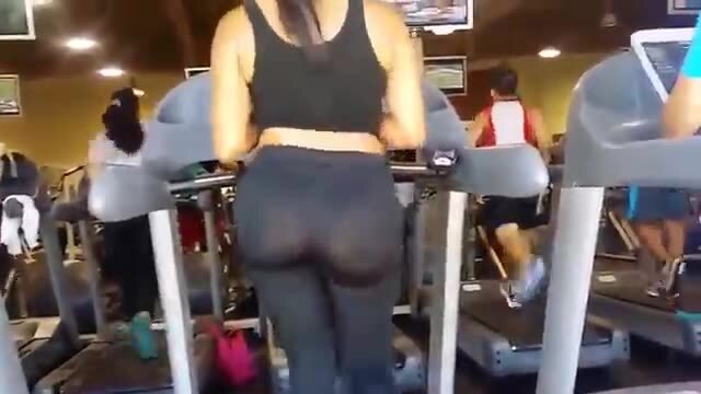 Great Gym Ass Recorded By Voyeur Cumloudercom