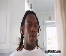 Housewife makes BBC hard using her filthy mouth