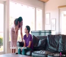 Affair with his super hot MILF stepmom Penny Barber almost got exposed