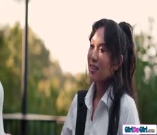 My busty stepmommy stared at my panties and I made my move