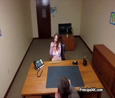 Big titty milf lawyer ends up blowing a principal