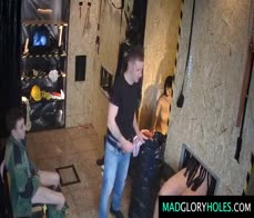 Big Tits MILF GangBanged and Eating Cum