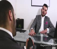 Real estate agents anal fuck in the office