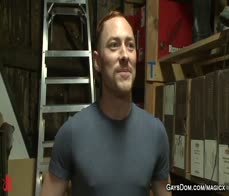 Bound employee rough flogged outdoors by his coworkers