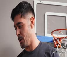 Frat gays sucking and anal fucking on the sofa