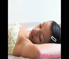 Little Lupe with small tits and fingering pussy