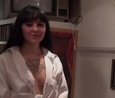 LA NOVICE - French brunette babe Romane gets her hot ass fucked