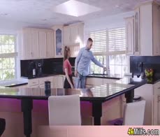 When the real estate agent is really horny the deal needs a special touch before signing