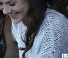 Amazing Tina Kay interracial anal sex with a big dick