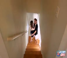 GROOBYGIRLS - Lovely Kawaii Fiona Gives A Lustful Blowjob