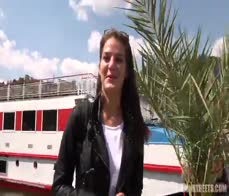 Czech Streets 114 The shiest girl ever