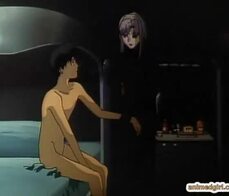 Ghetto anime Princess sucking cock