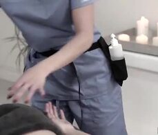 Teen tricked into fuck by masseuse and her perv husband