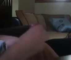 Quickie: maid sucks cock!