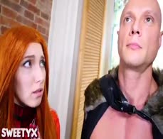 Sweety X - Slutty Redhead Ass Stretched During Group Hot Sesh