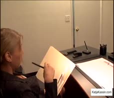 Hot blonde pussy fucked hard in porn flick filming