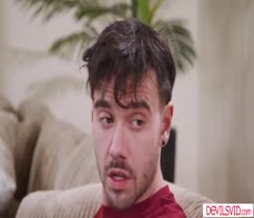 Guy ass fucking his room mates petite latina girlfriend