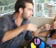 Stepsiblings fight and fuck hard cuz he got real mad