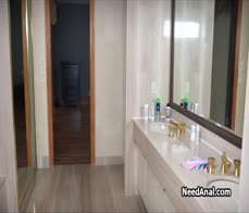 Perfect ebony booty meets hard dick for anal