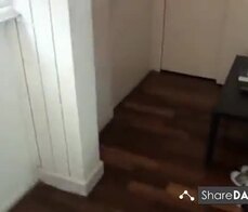 Girlscout stinky nylon footjob